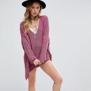 Vertigo Asymmetrical Pullover Sweater Top